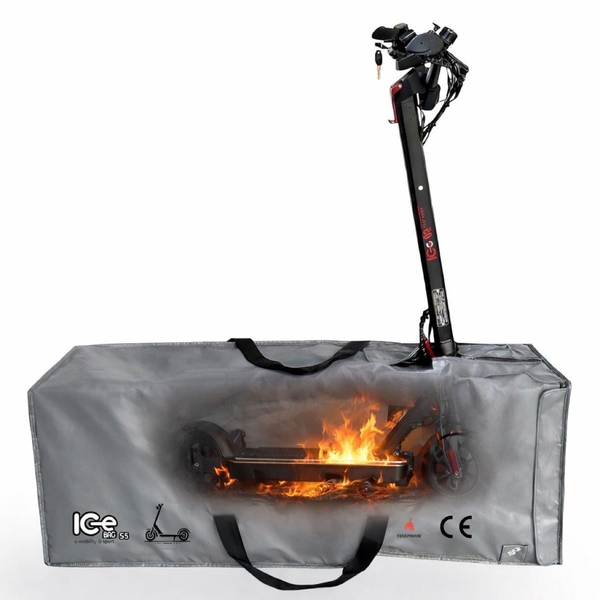 Manta ignífuga o bolsa ignífuga para patinete eléctrico: cuándo sirve cada una - Scooter Fireproof by ICe®