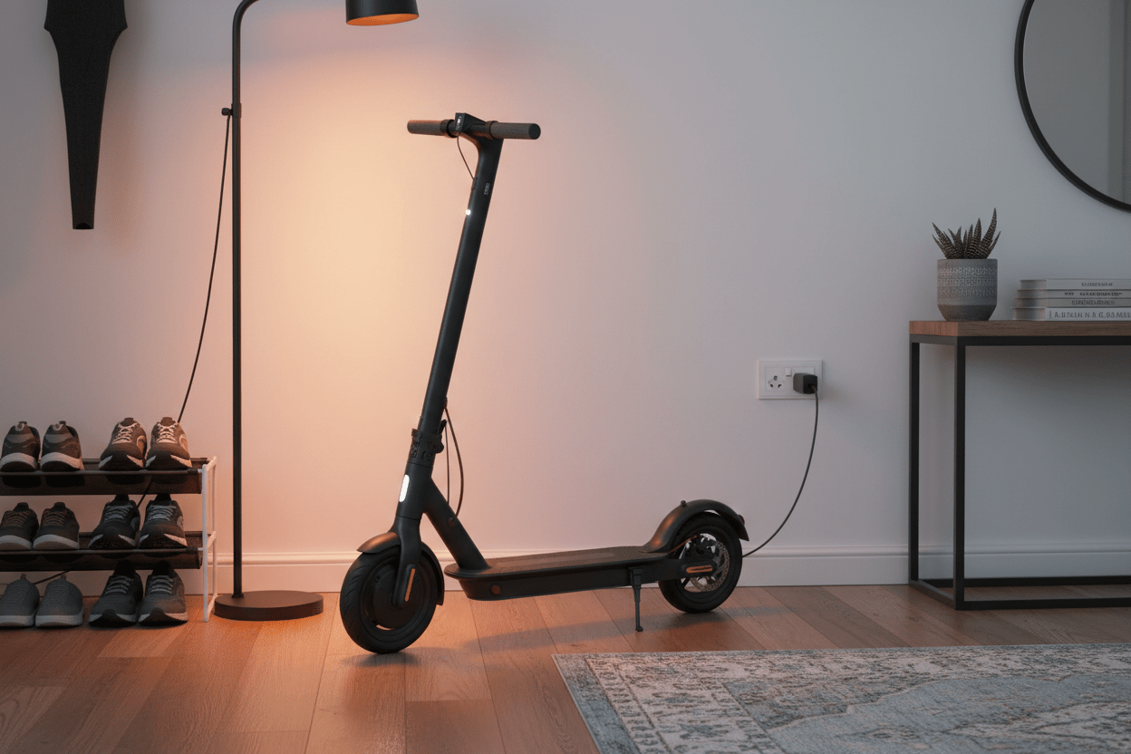 ¿Es seguro cargar un patinete eléctrico por la noche? Lo que dicen realmente los bomberos - ICe BAG — Fireproof bags for electric scooters