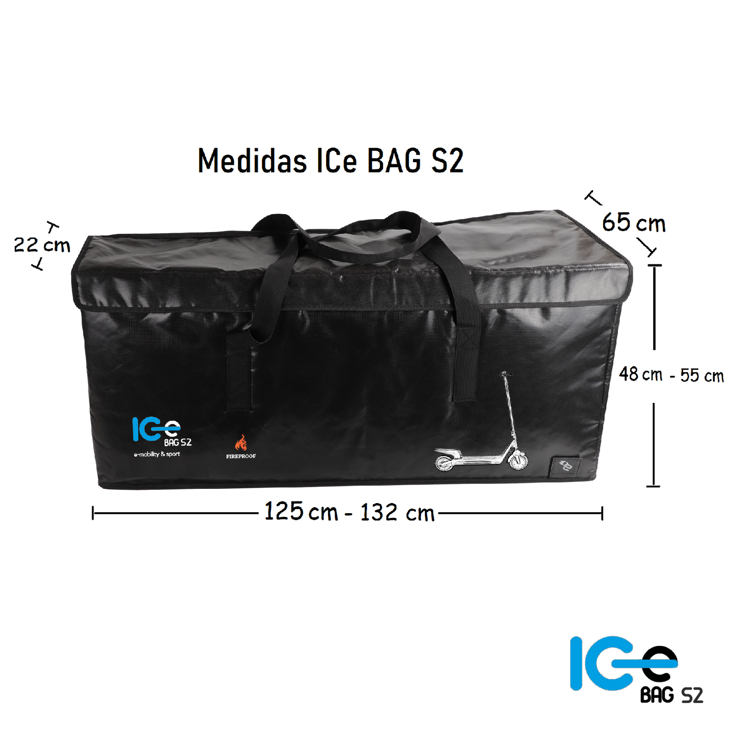 ICe BAG S2 Fireproof bag for electric scooters
