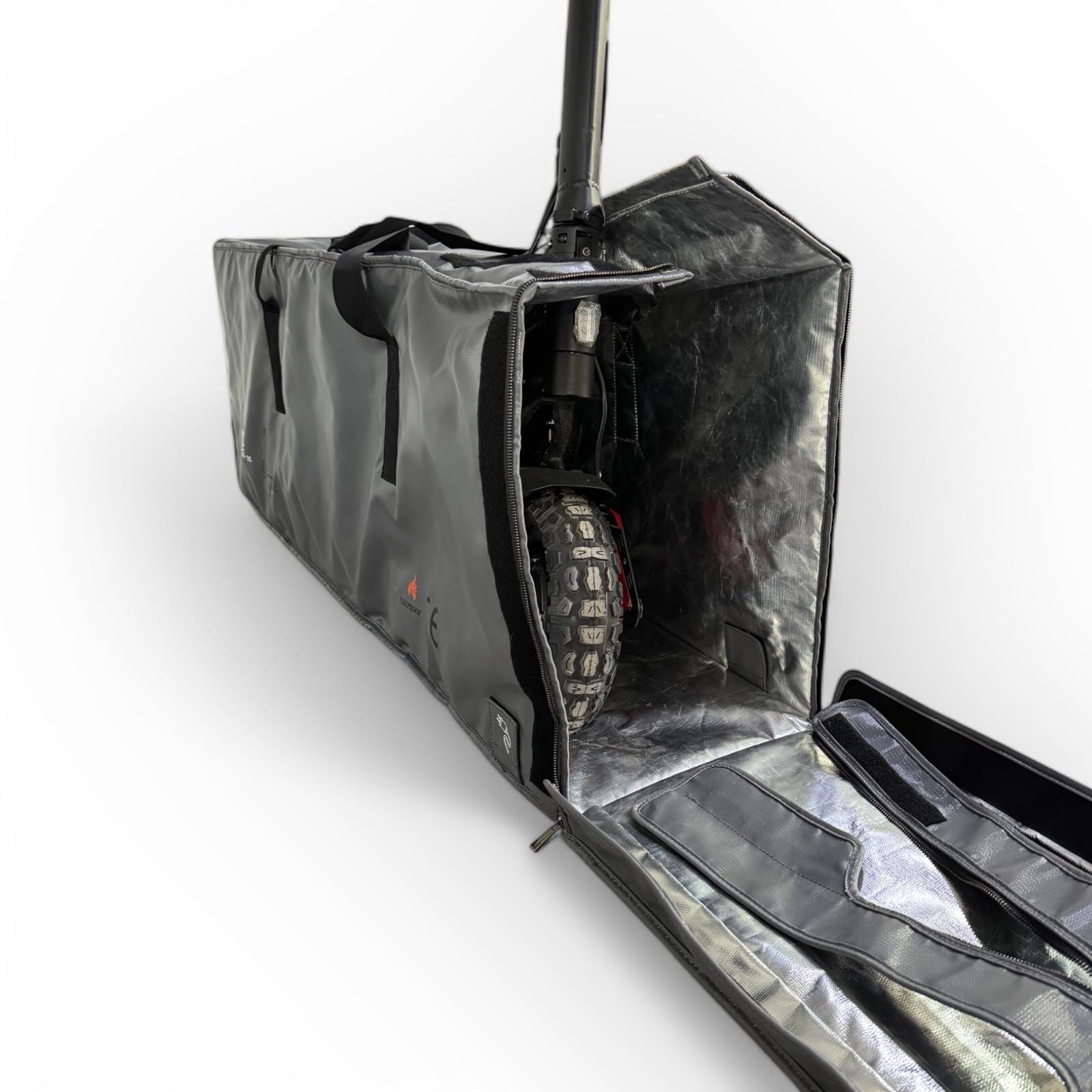 ICe BAG S5 Bolsa garaje ignífuga anti incendios para patinetes eléctricos